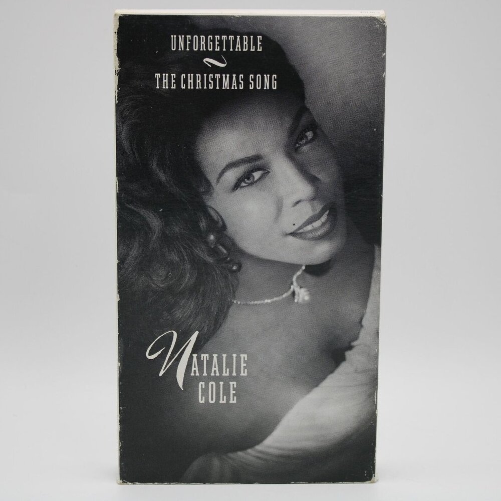 Natalie Cole Unforgettable The Christmas Song VHS Video Single Elektra 40136-3